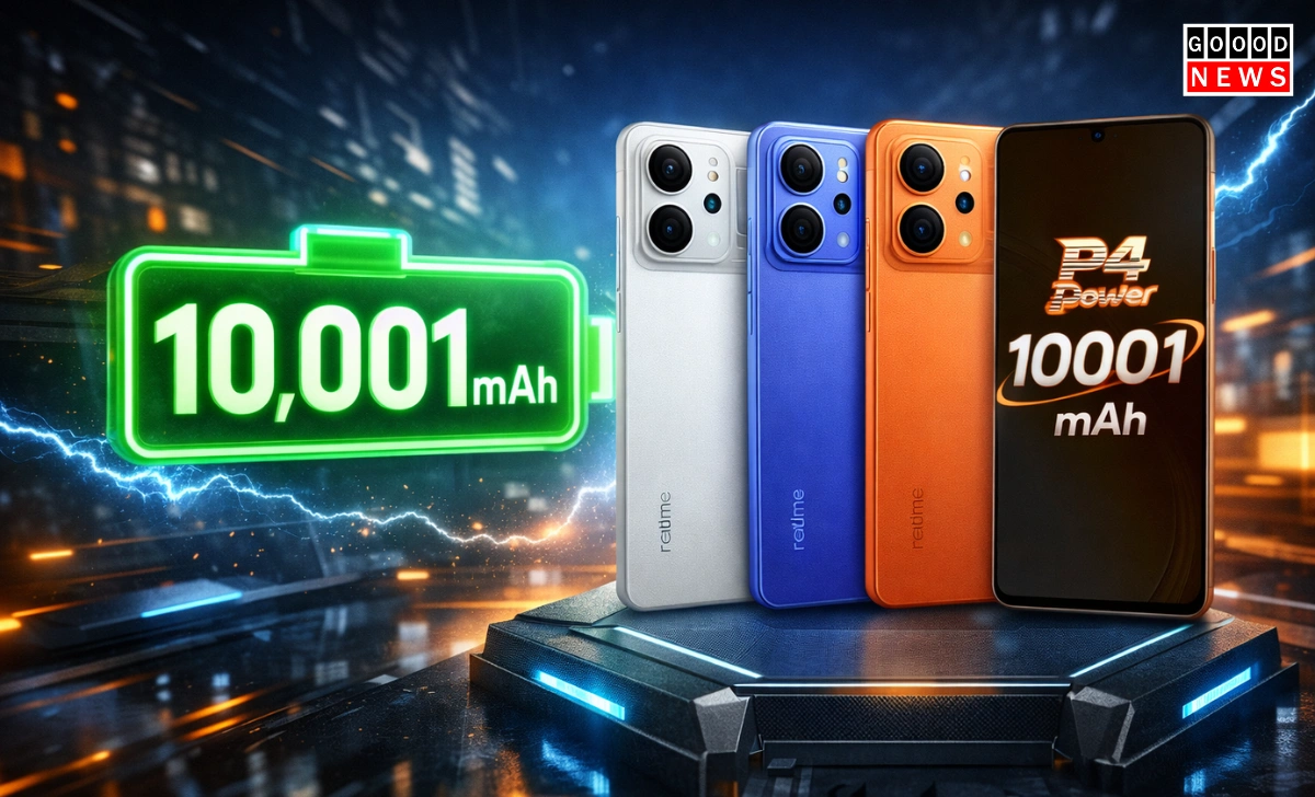 No more battery worries! Realme has launched a 'powerhouse' phone with a 10,001mAh battery in India.